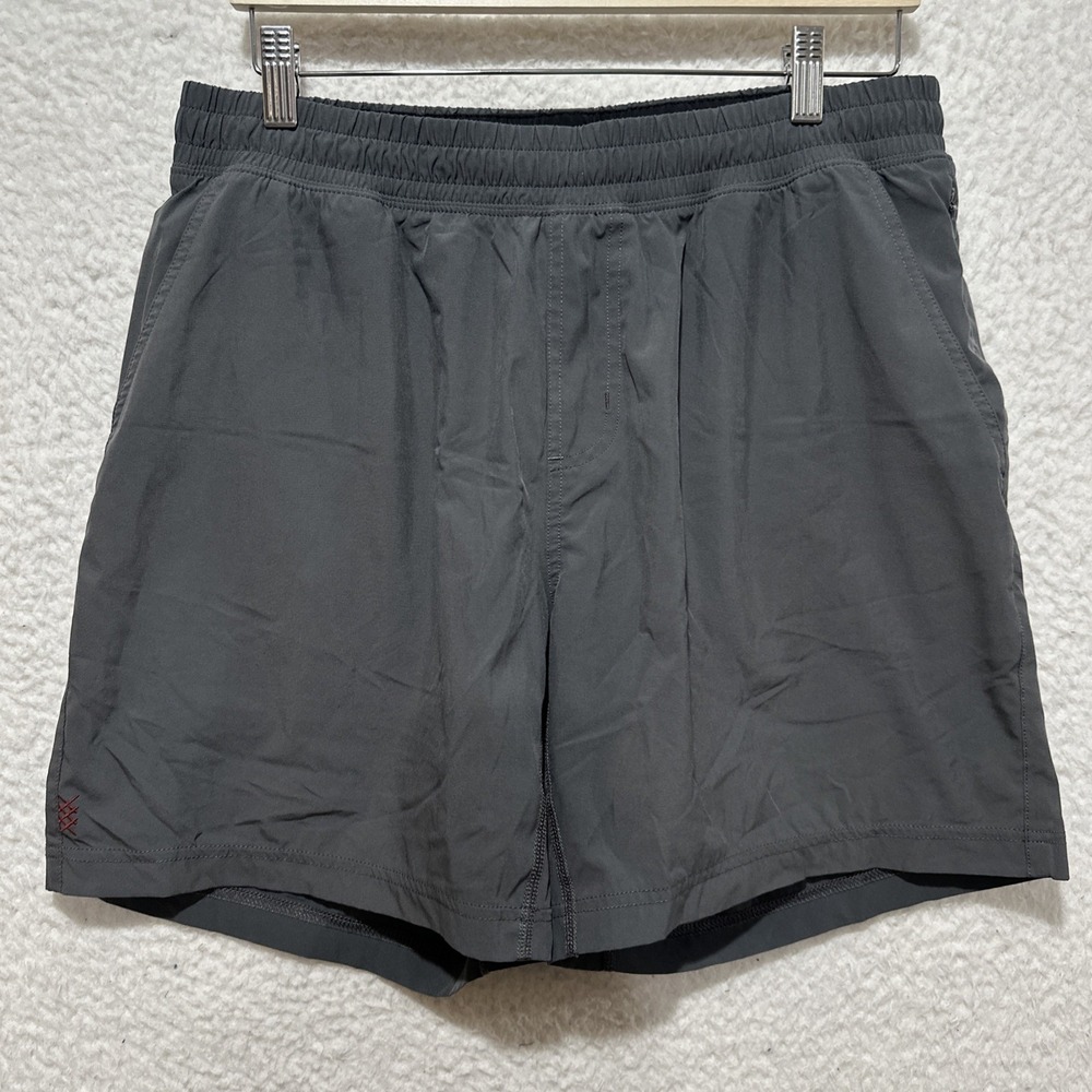 Rhone Men's Size L Courtside Collection Athletic Shorts Dark Blue Stretch